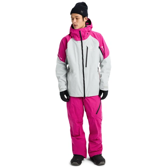 Kurtka Snowboardowa Burton AK GORE-TEX 2L Cyclic (Very Berry/Gray Cloud) FW26_3
