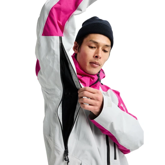 Kurtka Snowboardowa Burton AK GORE-TEX 2L Cyclic (Very Berry/Gray Cloud) FW26_5