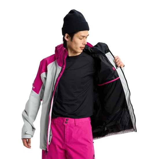 Kurtka Snowboardowa Burton AK GORE-TEX 2L Cyclic (Very Berry/Gray Cloud) FW26_7