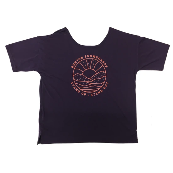 Damska Koszulka Burton Luxemore Scoop (Purple Velvet) FW20_2