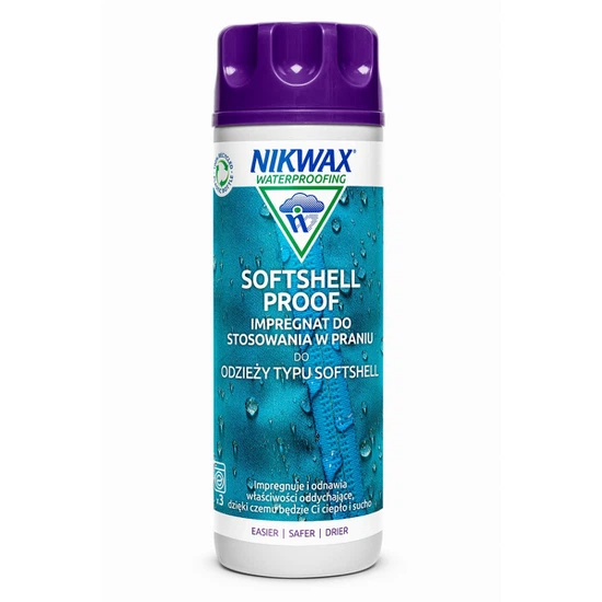 Impregnat do odzieży Nikwax Softshell Proof Wash-In 300ml_1