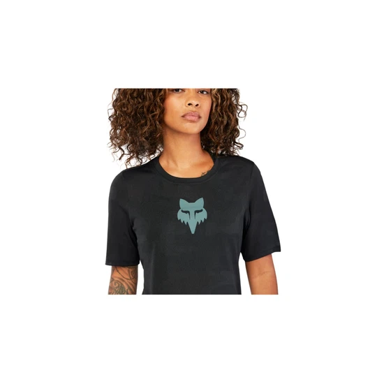 Damska koszulka na rower górski Fox Racing x Trek Ranger (Czarny)_5