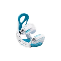 Wiązania Snowboardowe Burton Stiletto Est Wmn (White/Blue)_1 thumbnail
