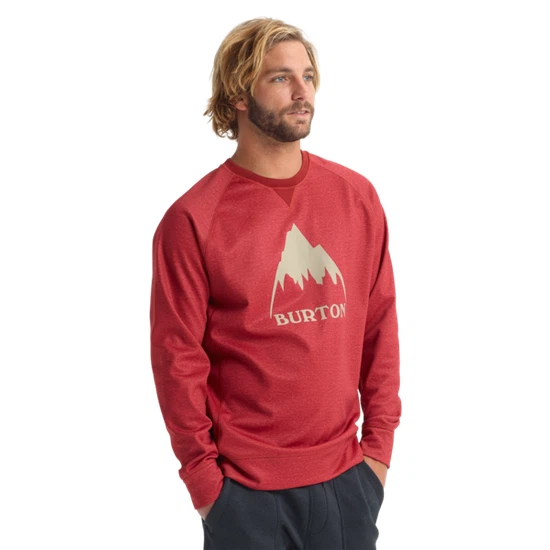Bluza Aktywna Burton Crown Bonded Crew (Tandori Heather) FW20_2