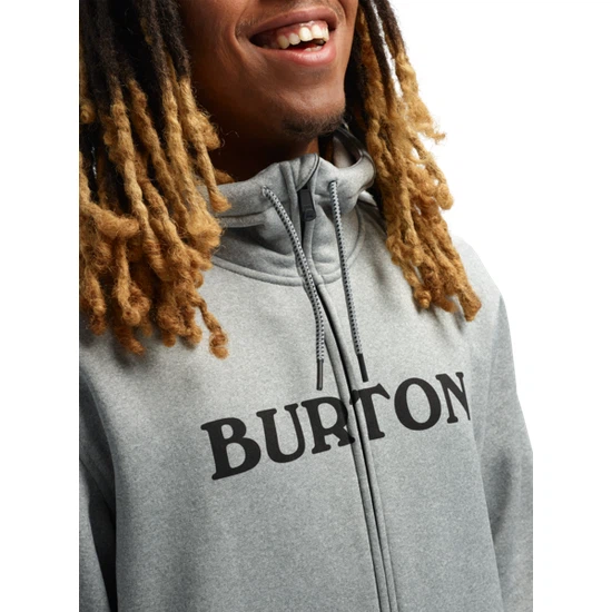 Bluza Aktywna Burton Oak FZ (Grey Heather) FW20_4 thumbnail