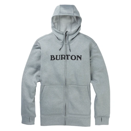 Bluza Aktywna Burton Oak FZ (Grey Heather) FW20_1 thumbnail