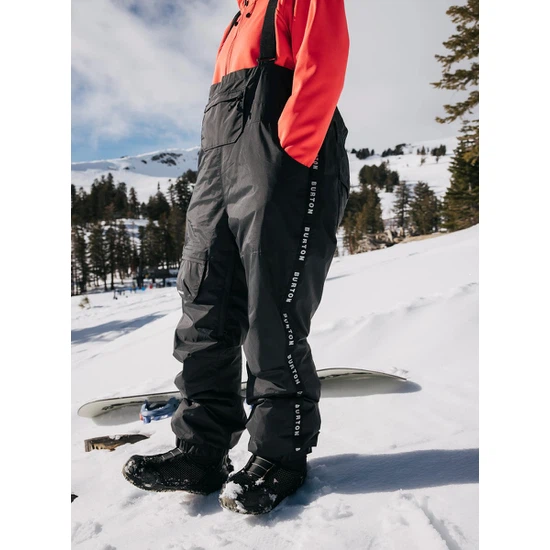 Damskie Spodnie Snowboardowe Burton Melter Bib (True Black) SS23_3