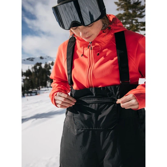 Damskie Spodnie Snowboardowe Burton Melter Bib (True Black) SS23_5