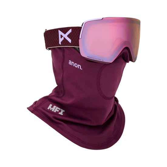 Gogle Anon M5S (Deep Cherry / Perceive Cloudy Pink) FW26_1