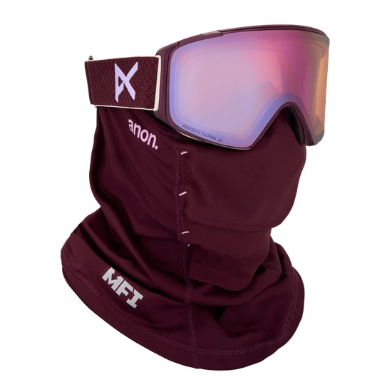 Gogle Anon M4S Cylindrical MFI (Deep Cherry / Perceive Cloudy Pink) FW26_1