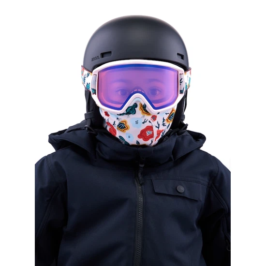 Gogle Dziecięce Anon Relapse Junior MFI (Flora / Blue Amber) FW23_3