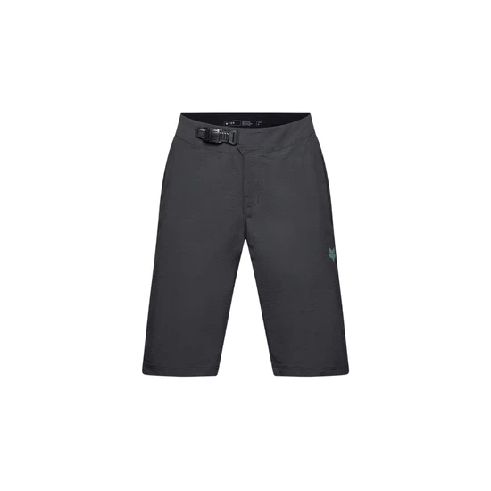 Damskie krótkie spodenki górskie z dopinaną wkładką Fox Racing x Trek Ranger (Czarny)-10_1