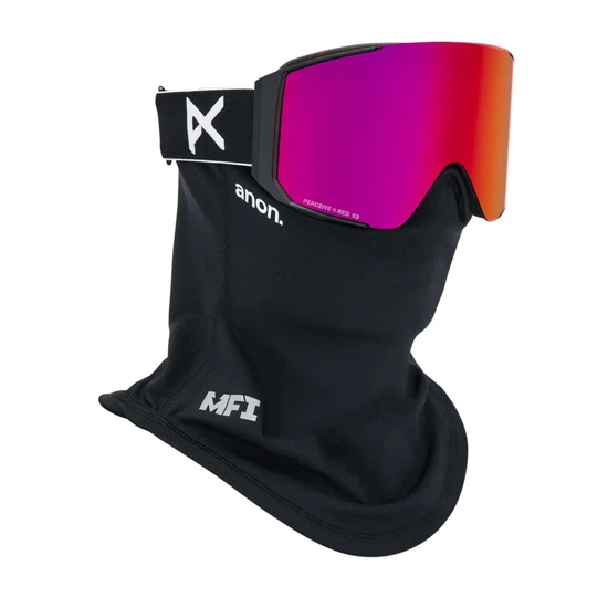 Gogle Anon Sync (Black / Perceive Sunny Red) FW26_1