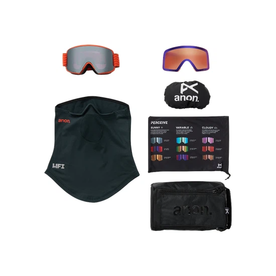 Gogle Anon M6 (Fiesta Red / Perceive Sunny Onyx) FW26_6