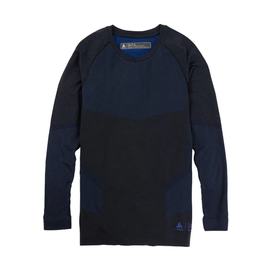 Bielizna Aktywna Burton AK Slokar Crew (True Black/Gray Cloud) FW26_4 thumbnail