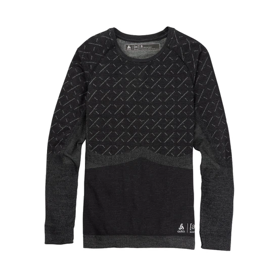 Damska Bielizna Aktywna Burton AK Slokar Crew (True Black/Gray Cloud) FW26_4 thumbnail