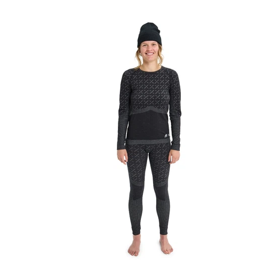 Damska Bielizna Aktywna Burton AK Slokar Crew (True Black/Gray Cloud) FW26_3 thumbnail