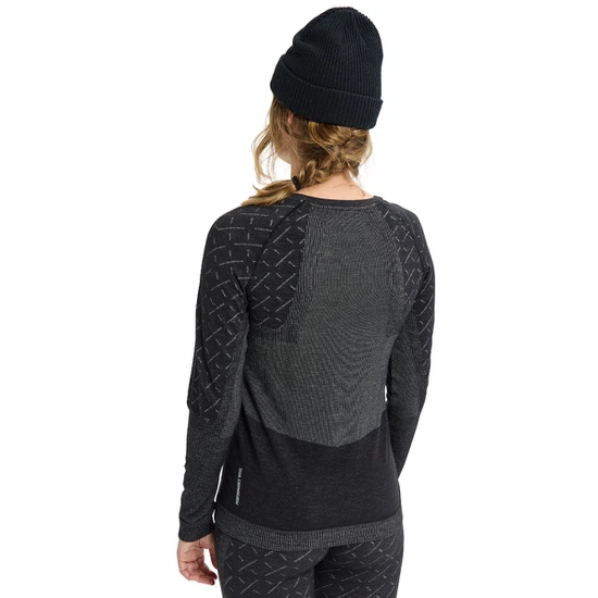 Damska Bielizna Aktywna Burton AK Slokar Crew (True Black/Gray Cloud) FW26_2
