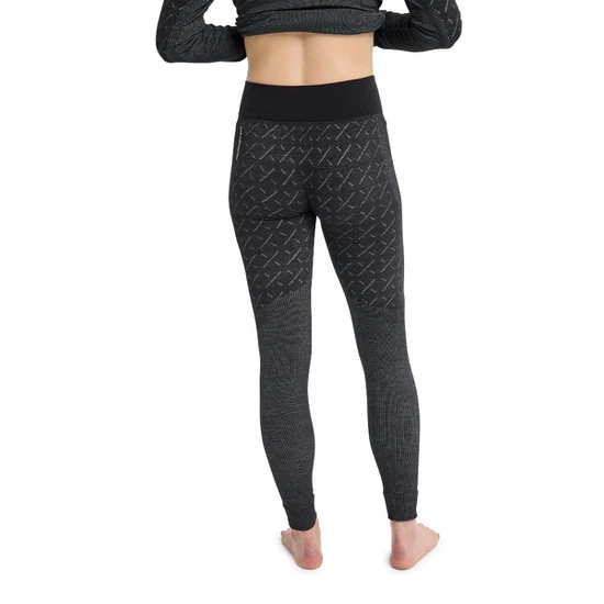 Damskie Spodnie Aktywne Burton AK Slokar Merino (True Black/Gray Cloud) FW26_2