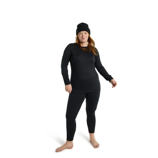 Damska Bielizna Aktywna Burton Midweight Crew (True Black) FW26_3 thumbnail