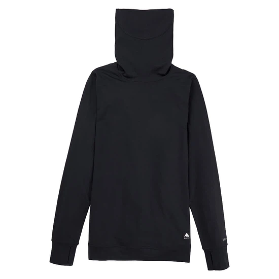 Damska Bielizna Aktywna Burton Midweight Long Neck (True Black) FW26_4 thumbnail
