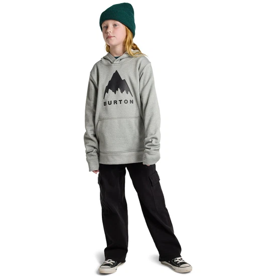 Dziecięca Bluza Aktywna Burton Oak PO (Gray Heather) FW26_3