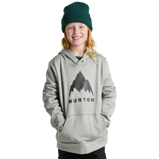 Dziecięca Bluza Aktywna Burton Oak PO (Gray Heather) FW26_1 thumbnail