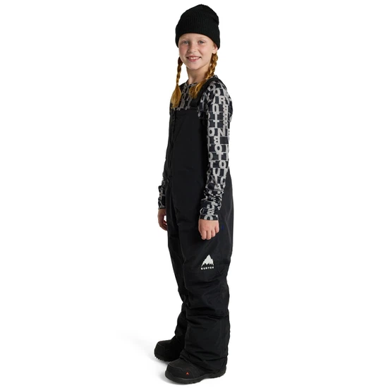 Dziecięce Spodnie Snowboardowe Burton Skylar Bib (True Black) FW26_2