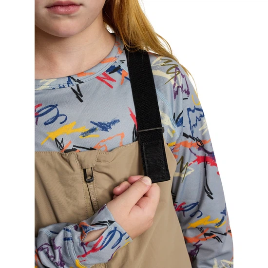 Dziecięce Spodnie Snowboardowe Burton Skylar Bib (Summit Taupe) FW26_4 thumbnail