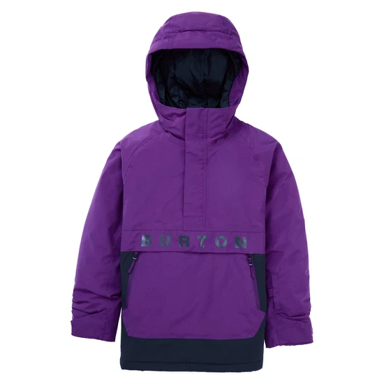Dziecięca Kurtka Snowboardowa Burton Frostner Anorak (Imperial Purple/True Black) FW26_11