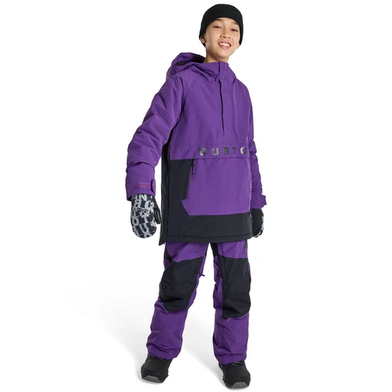 Dziecięca Kurtka Snowboardowa Burton Frostner Anorak (Imperial Purple/True Black) FW26_4