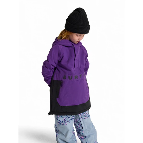 Dziecięca Kurtka Snowboardowa Burton Frostner Anorak (Imperial Purple/True Black) FW26_1