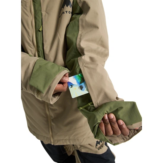Dziecięca Kurtka Snowboardowa Burton Hillslope (Summit Taupe/Forest Moss) FW26_5