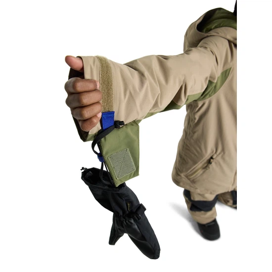 Dziecięca Kurtka Snowboardowa Burton Hillslope (Summit Taupe/Forest Moss) FW26_6 thumbnail