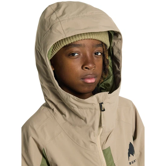 Dziecięca Kurtka Snowboardowa Burton Hillslope (Summit Taupe/Forest Moss) FW26_8