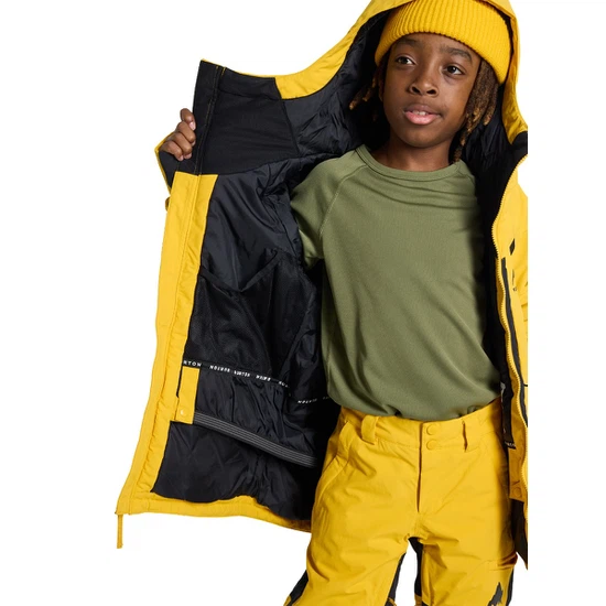 Dziecięca Kurtka Snowboardowa Burton Hillslope (Goldenrod/True Black) FW26_7 thumbnail