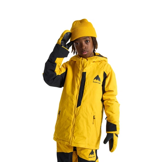 Dziecięca Kurtka Snowboardowa Burton Hillslope (Goldenrod/True Black) FW26_1 thumbnail