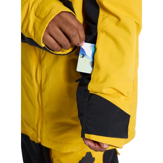 Dziecięca Kurtka Snowboardowa Burton Hillslope (Goldenrod/True Black) FW26_6 thumbnail