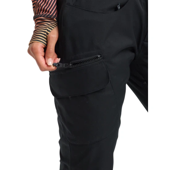 Damskie Spodnie Snowboardowe Burton Gloria Insulated ( True Black ) FW23_3