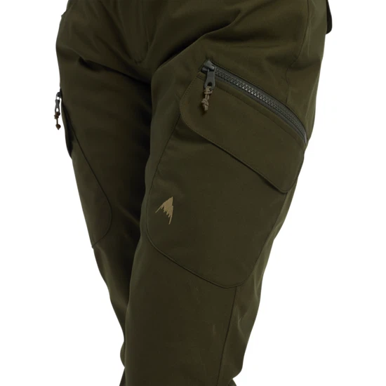 Damskie Spodnie Snowboardowe Burton Gloria Tall (Forest Night) FW22_7