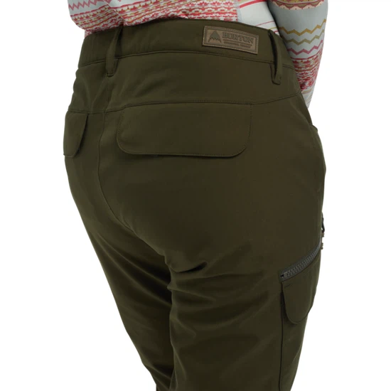 Damskie Spodnie Snowboardowe Burton Gloria Short (Forest Night) FW22_6