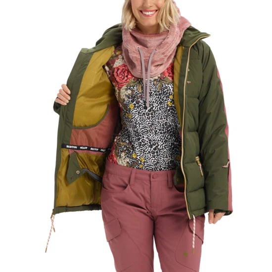 Damska Kurtka Snowboardowa Burton Keelan (Forest Night/Rose Brown) FW20_6 thumbnail