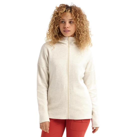 Damska Bluza Burton Ellmore FZ (Vanilla Heather) FW20_3