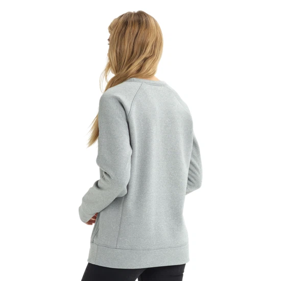 Damska Bluza Aktywna Burton Oak Crew (Grey Heather) FW20_3 thumbnail