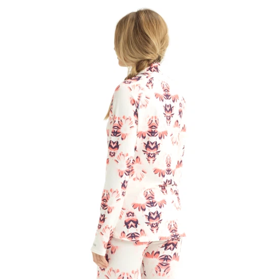 Damska Bielizna Aktywna Burton Expedition 1/4 Zip (Stout White Stylus) FW20_2