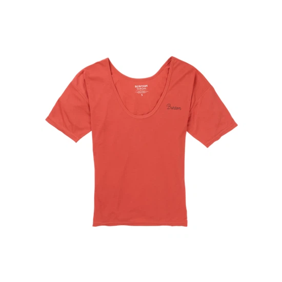 Damska Koszulka Burton Luxemore Scoop (Burnt Sienna) SS19_1