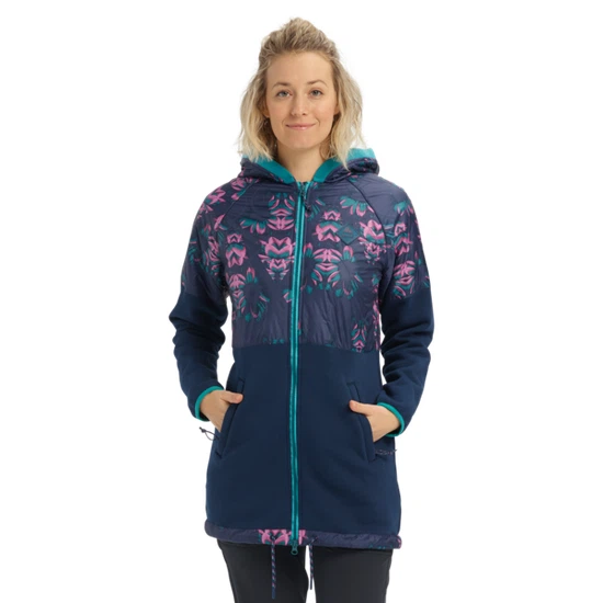 Damska Bluza Burton Khalsa FZ (Dress Blue Stylus/Dress Blue) FW20_3