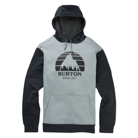 Bluza Aktywna Burton Oak PO (Grey Heather/True Black) FW21_1 thumbnail