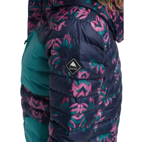 Damski Ocieplacz Burton Evergreen Hooded Down (Dress Blue Stylus/Green-Blue Slate) FW20_7 thumbnail