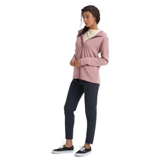 Damska Bluza Burton Ellmore FZ (Rose Brown Heather) FW20_4 thumbnail